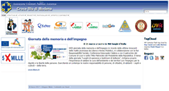 Desktop Screenshot of croceblumodena.org