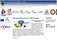 Tablet Screenshot of croceblumodena.org